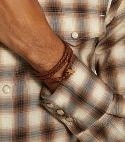 TOM FORD Braided Leather Bracelet TAG Bracelets -TOM FORD Shop tom ford braided leather bracelet 16482323 31918314 1000