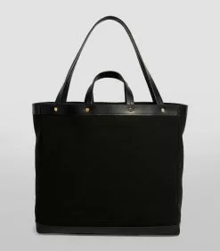 TOM FORD Canvas T Screw Tote Bag C9203 Top Handle Bags -TOM FORD Shop tom ford canvas t screw tote bag 16454898 31894456 1000