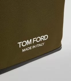 TOM FORD Canvas T Screw Tote Bag C4101 Top Handle Bags -TOM FORD Shop tom ford canvas t screw tote bag 16455526 31894477 1000