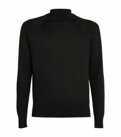 TOM FORD Cashmere-Blend Vanis Sweater 001 BLK SLD Jumpers