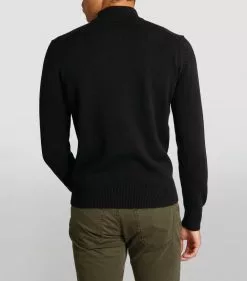 TOM FORD Cashmere Rollneck Sweater 001 BLK SLD Jumpers -TOM FORD Shop tom ford cashmere rollneck sweater 17201310 34802462 1000