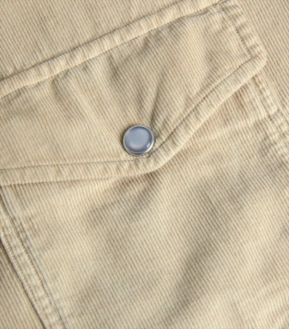 TOM FORD Corduroy Shirt 272 LT BGE SLD Casual Shirts 5 TOM FORD Corduroy Shirt 272 LT BGE SLD Casual Shirts - Image 5