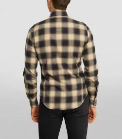 TOM FORD Cotton Check Shirt 266 MD BGE CK Casual Shirts 9 TOM FORD Cotton Check Shirt 266 MD BGE CK Casual Shirts -TOM FORD Shop tom ford cotton check shirt 17532618 37269301 1000