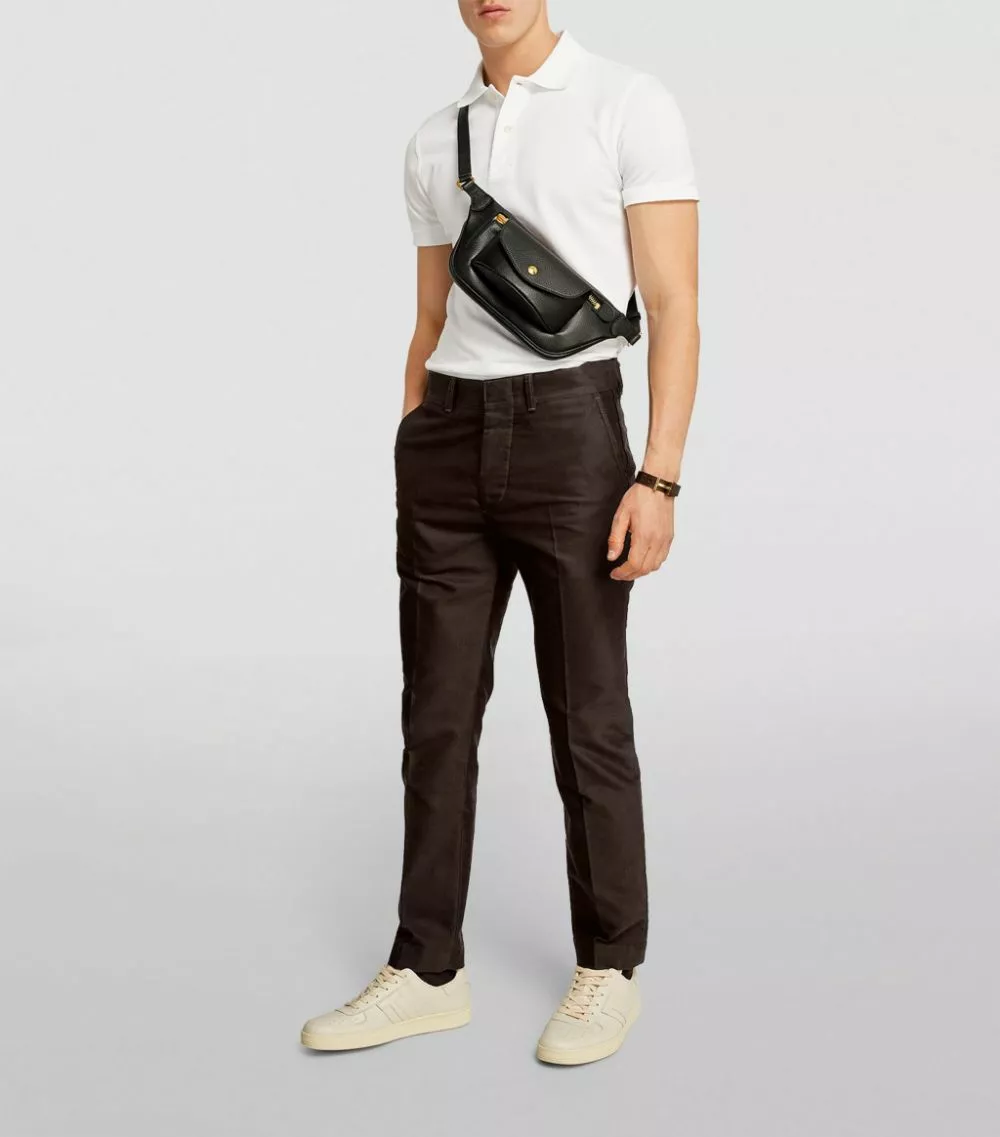 TOM FORD Cotton Chinos 202 DK BRW SLD 2 TOM FORD Cotton Chinos 202 DK BRW SLD - Image 2