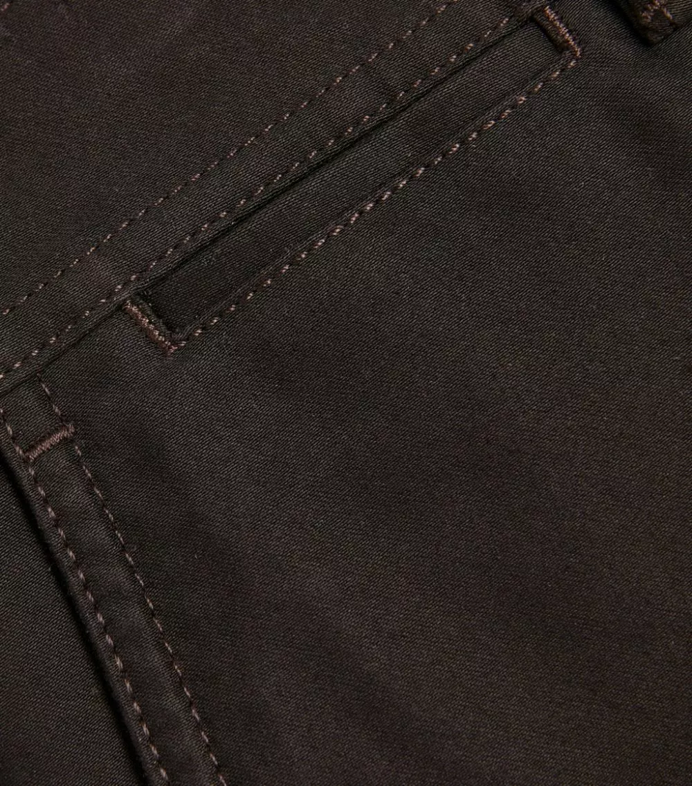 TOM FORD Cotton Chinos 202 DK BRW SLD 5 TOM FORD Cotton Chinos 202 DK BRW SLD - Image 5