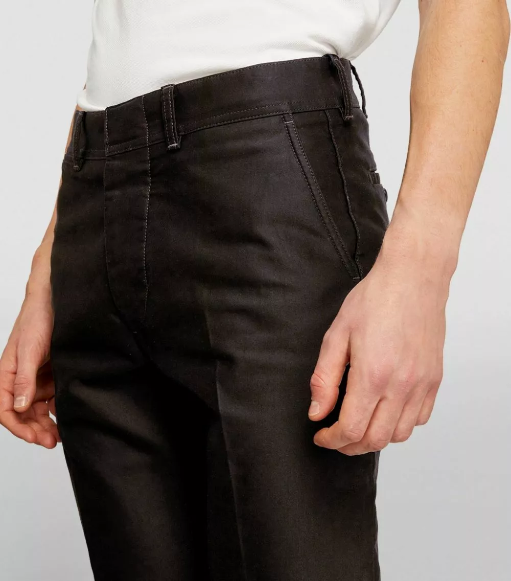 TOM FORD Cotton Chinos 202 DK BRW SLD 6 TOM FORD Cotton Chinos 202 DK BRW SLD - Image 6