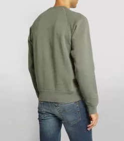 TOM FORD Cotton Sweatshirt 452 LT BLU SLD Sweatshirts -TOM FORD Shop tom ford cotton sweatshirt 17532627 36807233 1000