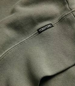 TOM FORD Cotton Sweatshirt 452 LT BLU SLD Sweatshirts -TOM FORD Shop tom ford cotton sweatshirt 17532627 36808006 1000