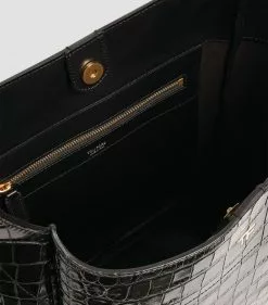 TOM FORD Croc-Embossed Shoulder Bag u9000 Shoulder Bags -TOM FORD Shop tom ford croc embossed shoulder bag 17288009 35320098 1000