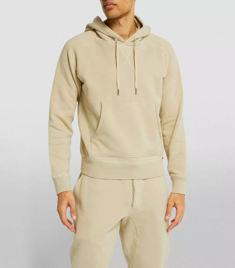 TOM FORD Garment-Dyed Hoodie 272 LT BGE SLD Hoodies 3 TOM FORD Garment-Dyed Hoodie 272 LT BGE SLD Hoodies - Image 3