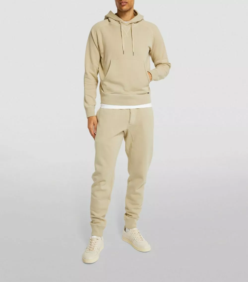 TOM FORD Garment-Dyed Hoodie 272 LT BGE SLD Hoodies 2 TOM FORD Garment-Dyed Hoodie 272 LT BGE SLD Hoodies - Image 2