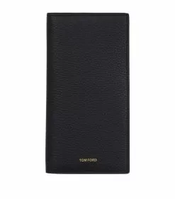 TOM FORD Leather Bifold Wallet BLK BLK Wallets