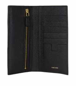 TOM FORD Leather Bifold Wallet BLK BLK Wallets -TOM FORD Shop tom ford leather bifold wallet 14999718 25413042 1000