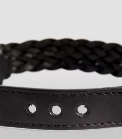 TOM FORD Leather Braided Bracelet BSV BLK Bracelets -TOM FORD Shop tom ford leather braided bracelet 16625576 32338164 1000
