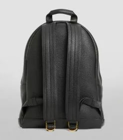 TOM FORD Leather Buckley Backpack BLK BLACK Backpacks -TOM FORD Shop tom ford leather buckley backpack 14993617 25439647 1000