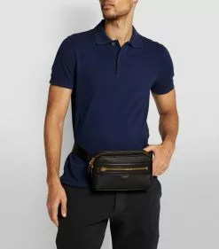 TOM FORD Leather Buckley Belt Bag U9000 BLACK Belts -TOM FORD Shop tom ford leather buckley belt bag 16354474 31300890 1000