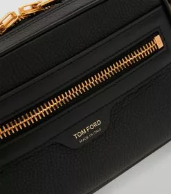 TOM FORD Leather Buckley Belt Bag U9000 BLACK Belts -TOM FORD Shop tom ford leather buckley belt bag 16354474 31300898 1000