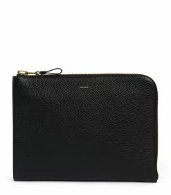TOM FORD Leather Buckley Zip Pouch BLK BLK Pouches