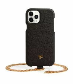 TOM FORD Leather Chain Phone Case U9000 Mobile Phone Accessories