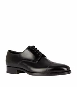 TOM FORD Leather Gianni Derby Shoes NER BLK Smart Shoes
