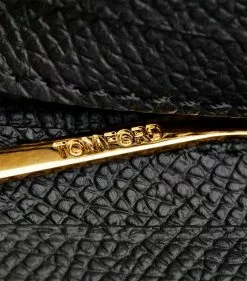 TOM FORD Leather Money Clip Wallet U9000 BLACK Wallets -TOM FORD Shop tom ford leather money clip wallet 17511925 37086840 1000