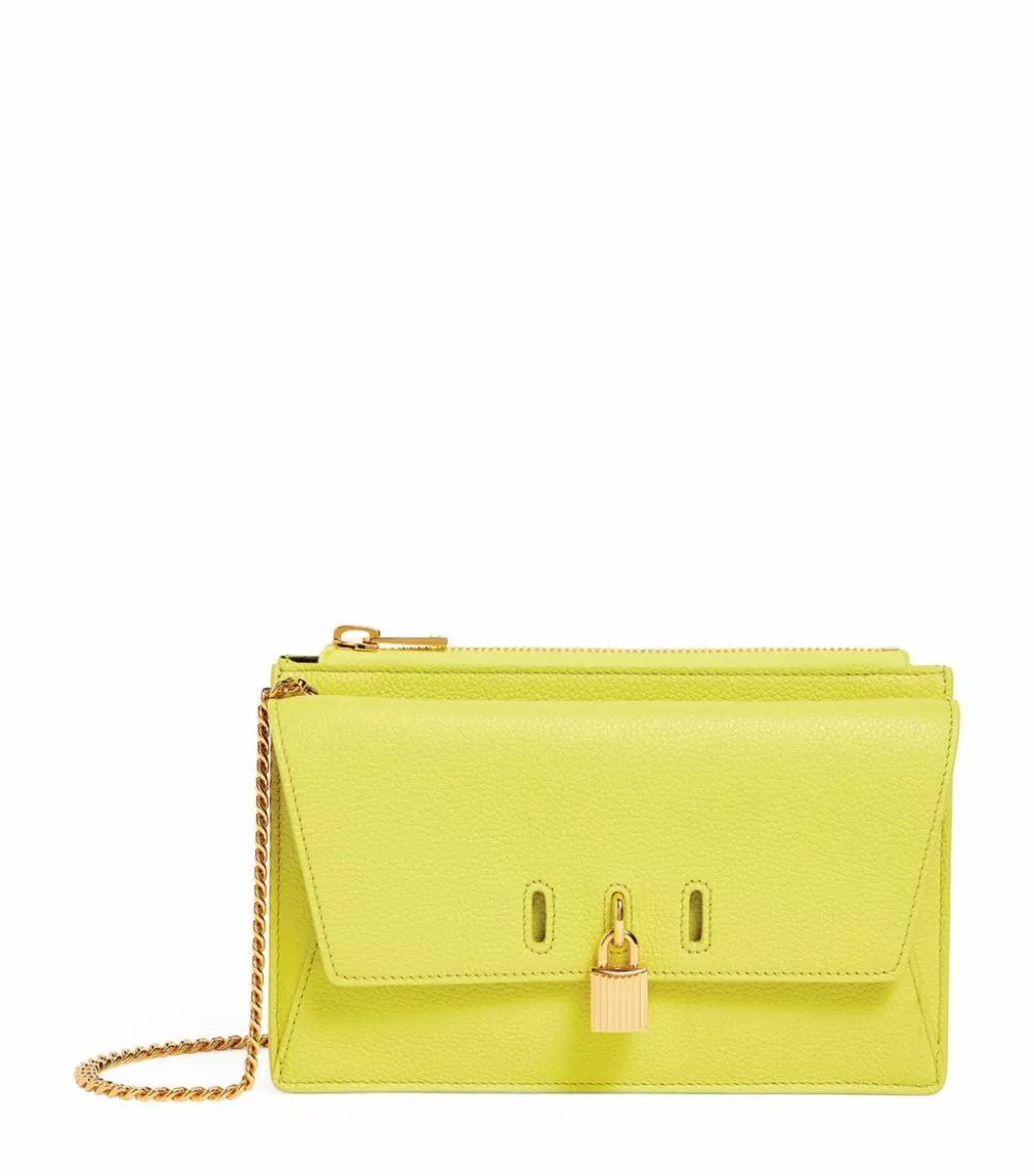 TOM FORD Leather Padlock Shoulder Bag U2034 Mini Bags 1 TOM FORD Leather Padlock Shoulder Bag U2034 Mini Bags