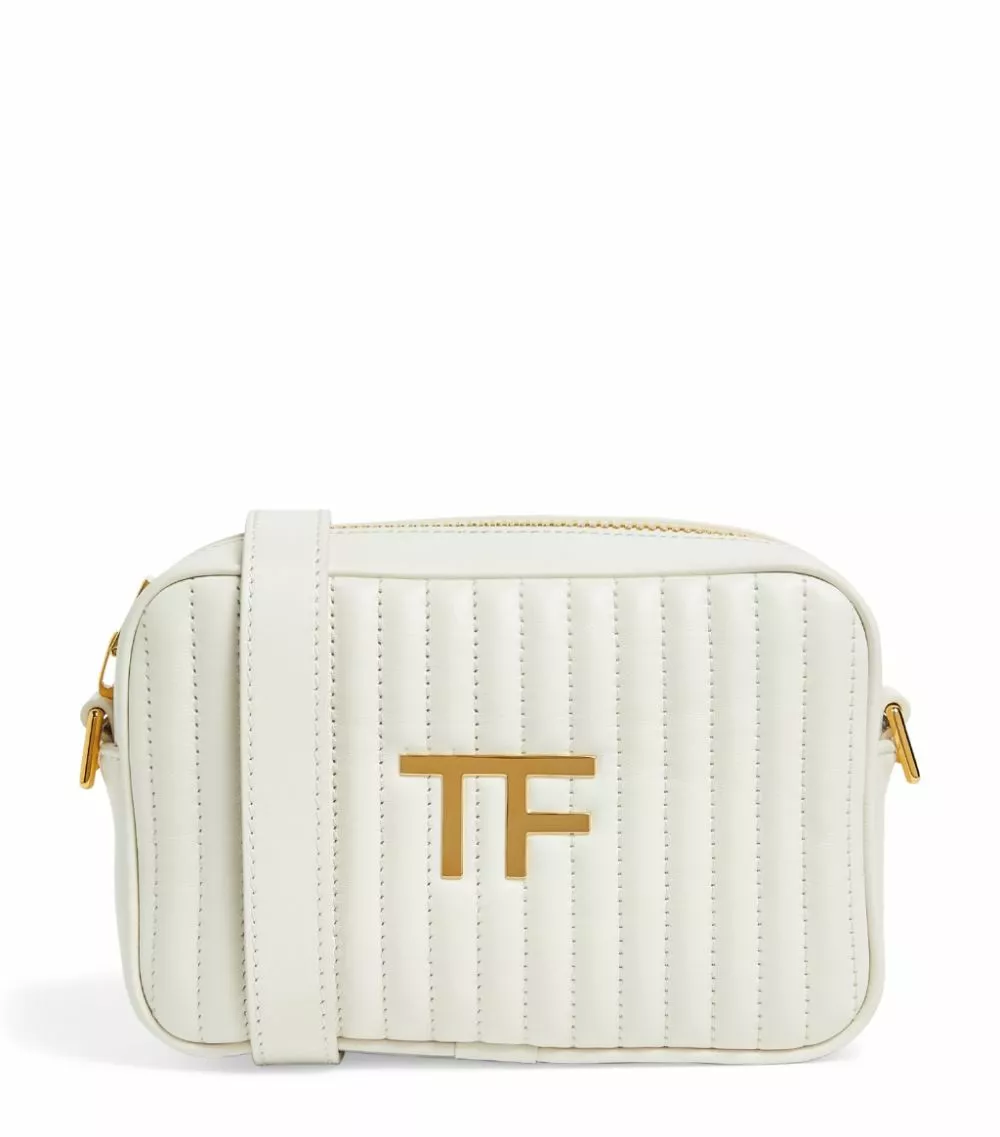 TOM FORD Leather Quilted TF Camera Bag U1003 Camera Bags 1 TOM FORD Leather Quilted TF Camera Bag U1003 Camera Bags