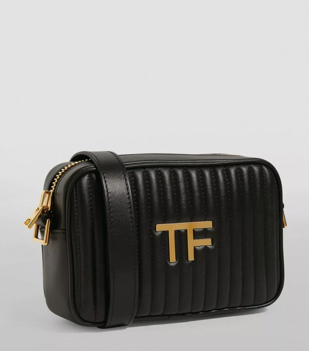 TOM FORD Leather Quilted TF Camera Bag u9000 Camera Bags 3 TOM FORD Leather Quilted TF Camera Bag u9000 Camera Bags - Image 3