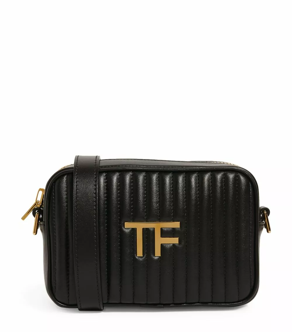 TOM FORD Leather Quilted TF Camera Bag u9000 Camera Bags 1 TOM FORD Leather Quilted TF Camera Bag u9000 Camera Bags