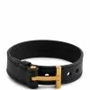 TOM FORD Leather T Bracelet BLG BLACK Jewellery