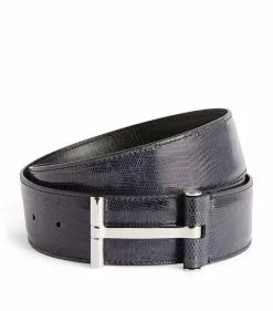 TOM FORD Leather T Clasp Belt DNV Belts