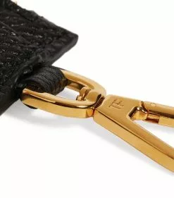 TOM FORD Leather T-Line Card Holder with Neck Strap U9000 BLACK Cardholders -TOM FORD Shop tom ford leather t line card holder with neck strap 17595402 36488487 1000