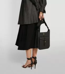 TOM FORD Leather T-Twist Hobo Shoulder Bag u9000 Shoulder Bags -TOM FORD Shop tom ford leather t twist hobo shoulder bag 16454883 31890689 1000