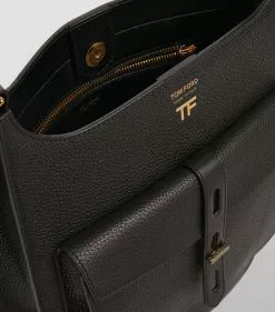 TOM FORD Leather T-Twist Hobo Shoulder Bag u9000 Shoulder Bags -TOM FORD Shop tom ford leather t twist hobo shoulder bag 16454883 31890709 1000