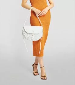 TOM FORD Leather Woven Shoulder Bag u1000 Shoulder Bags 12 TOM FORD Leather Woven Shoulder Bag u1000 Shoulder Bags -TOM FORD Shop tom ford leather woven shoulder bag 16905333 33534344 1000