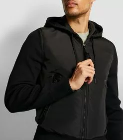 TOM FORD Panelled Hooded Bomber Jacket K09 BLK SLD Bomber Jackets -TOM FORD Shop tom ford panelled hooded bomber jacket 16405352 31499923 1000