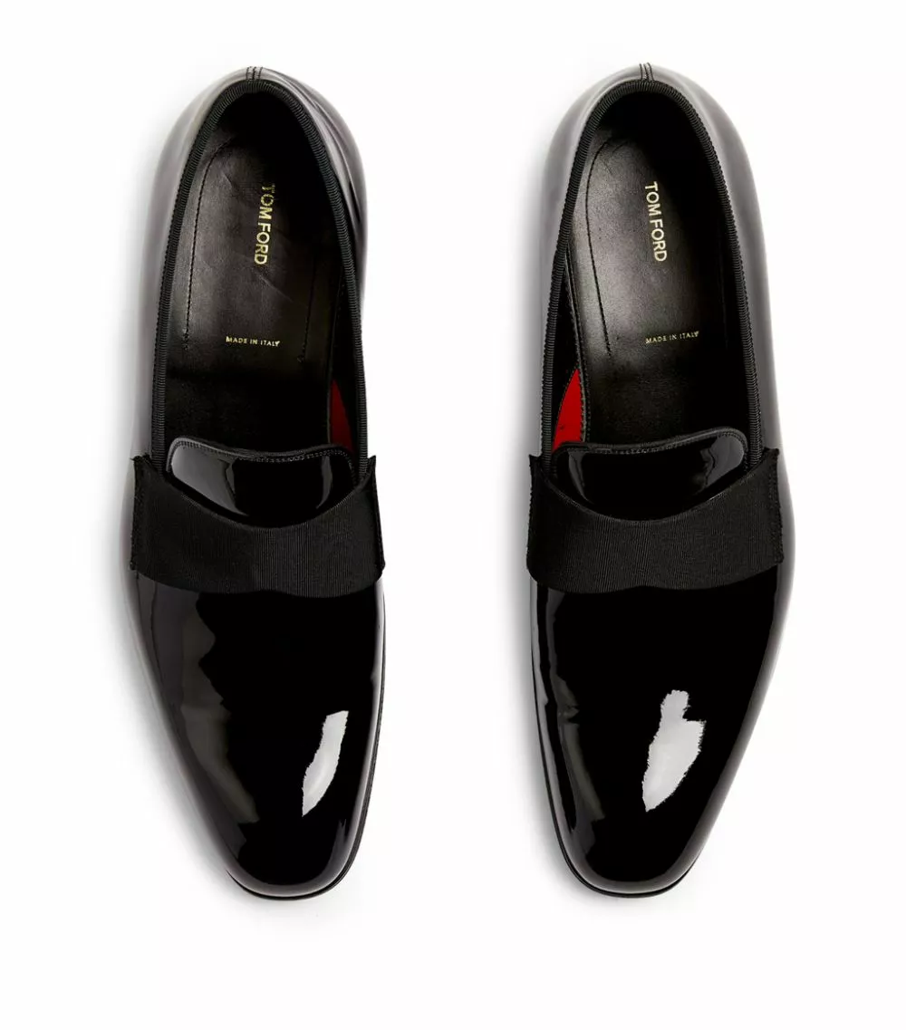 TOM FORD Patent Leather Loafers GOLD 3 TOM FORD Patent Leather Loafers GOLD - Image 3