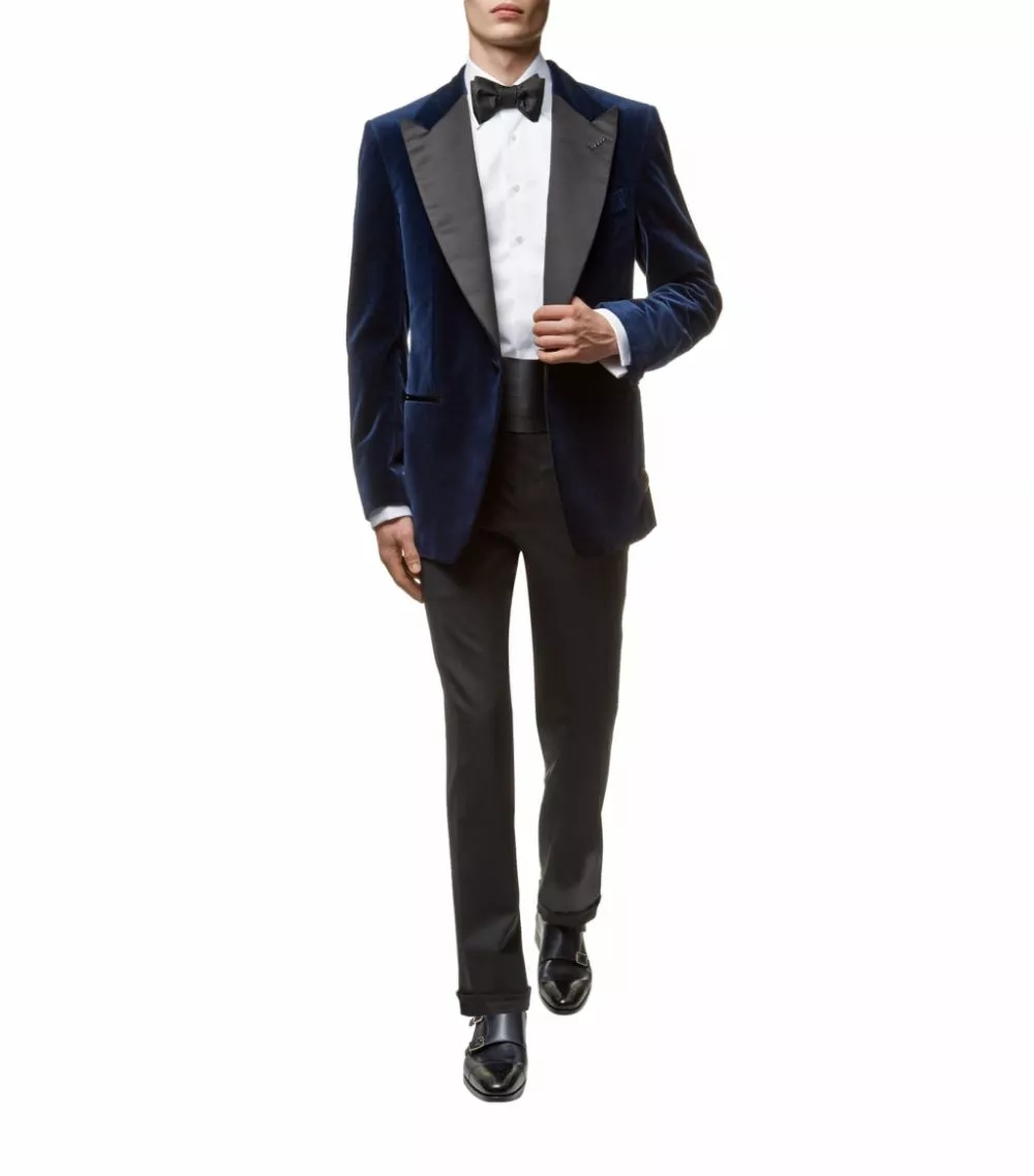 TOM FORD Piqué Cocktail Shirt WHITE Formal Shirts 3 TOM FORD Piqué Cocktail Shirt WHITE Formal Shirts - Image 3