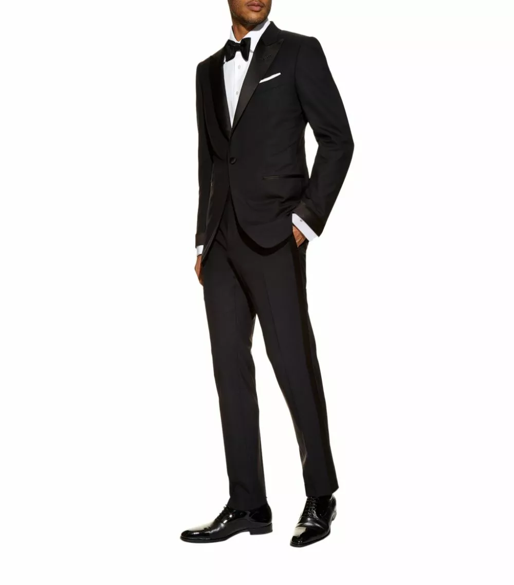 TOM FORD Piqué Cocktail Shirt WHITE Formal Shirts 4 TOM FORD Piqué Cocktail Shirt WHITE Formal Shirts - Image 4