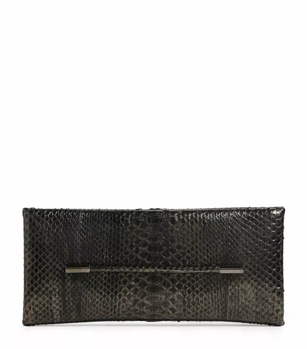 TOM FORD Python Ava Clutch Bag U8003 Clutch Bags 1 TOM FORD Python Ava Clutch Bag U8003 Clutch Bags