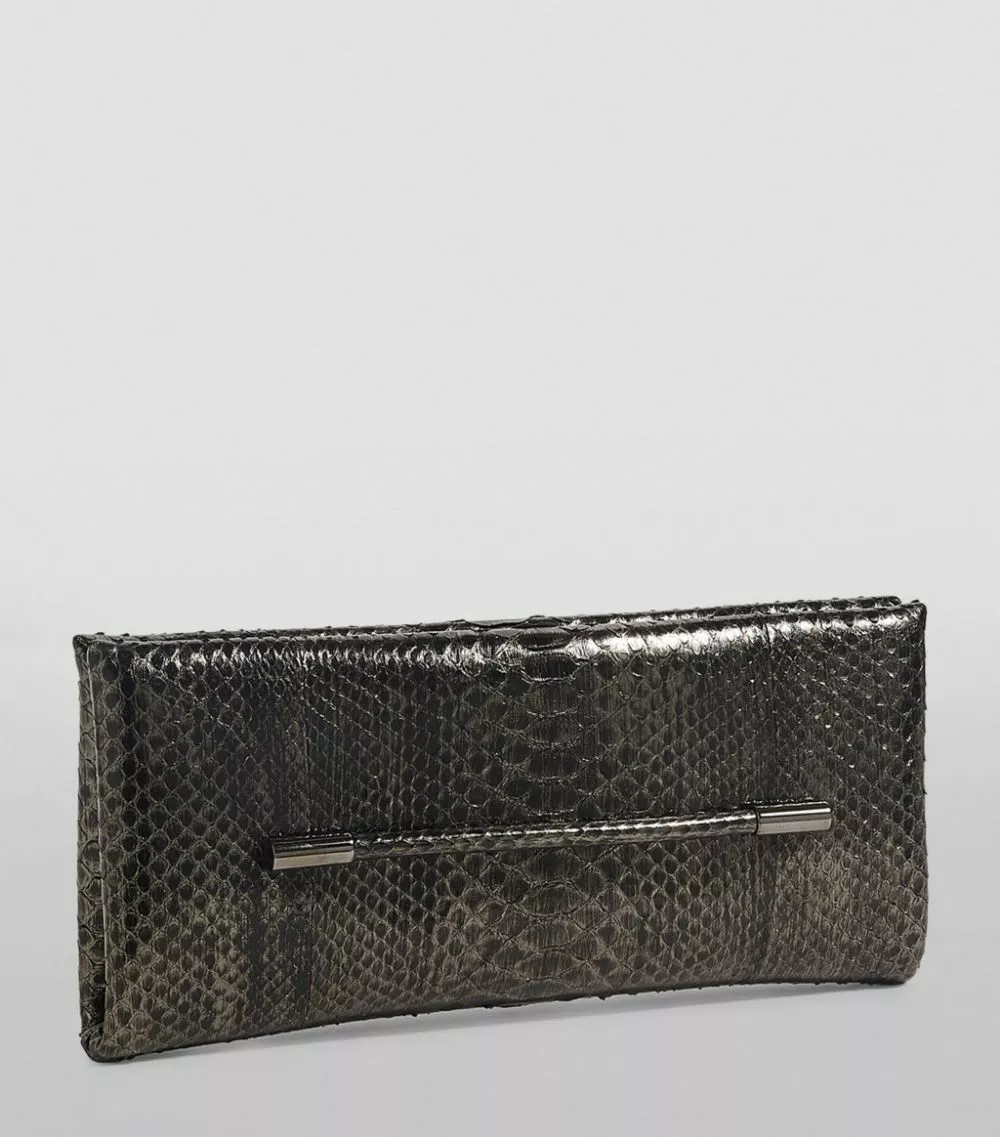 TOM FORD Python Ava Clutch Bag U8003 Clutch Bags 3 TOM FORD Python Ava Clutch Bag U8003 Clutch Bags - Image 3