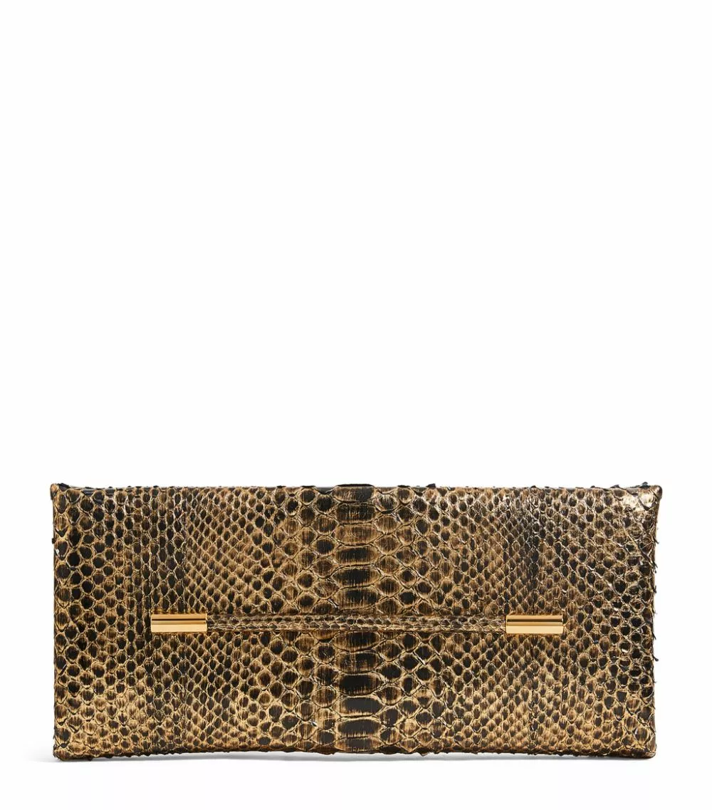 TOM FORD Python Ava Clutch Bag U2006 Clutch Bags 1 TOM FORD Python Ava Clutch Bag U2006 Clutch Bags