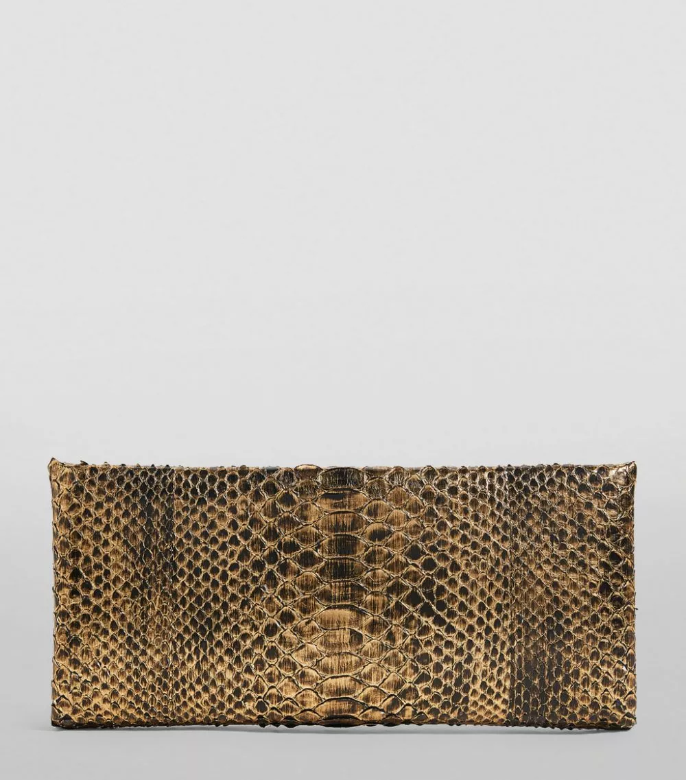TOM FORD Python Ava Clutch Bag U2006 Clutch Bags 4 TOM FORD Python Ava Clutch Bag U2006 Clutch Bags - Image 4