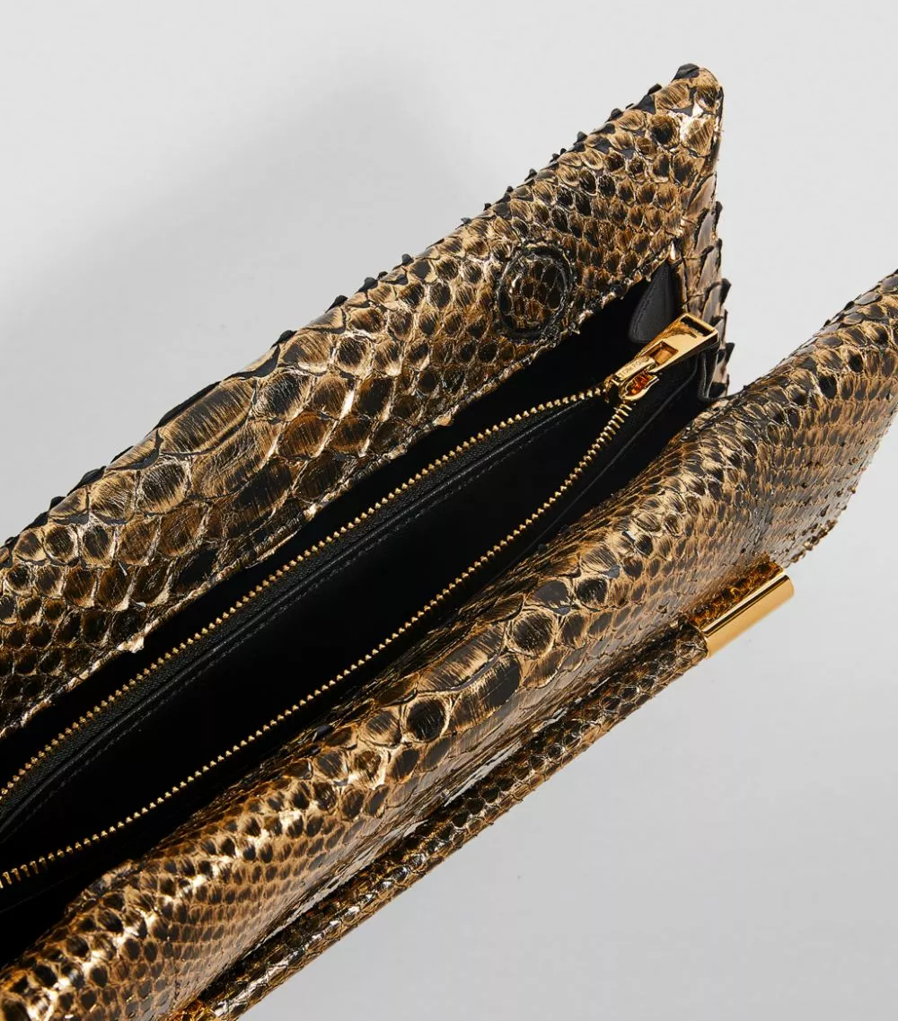 TOM FORD Python Ava Clutch Bag U2006 Clutch Bags 6 TOM FORD Python Ava Clutch Bag U2006 Clutch Bags - Image 6