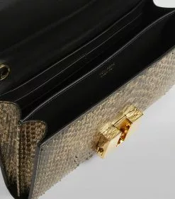 TOM FORD Python T Clasp Shoulder Bag U2006 Shoulder Bags -TOM FORD Shop tom ford python t clasp shoulder bag 16456080 31682265 1000