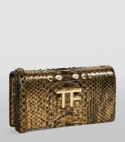 TOM FORD Python TF Clutch Bag U2006 Clutch Bags -TOM FORD Shop tom ford python tf clutch bag 16455530 31890830 1000