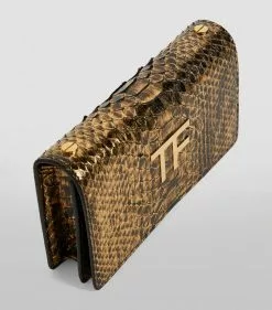 TOM FORD Python TF Clutch Bag U2006 Clutch Bags -TOM FORD Shop tom ford python tf clutch bag 16455530 31893130 1000