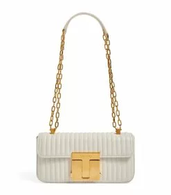 TOM FORD Quilted Leather Shoulder Bag U1003 Shoulder Bags
