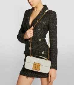 TOM FORD Quilted Leather Shoulder Bag U1003 Shoulder Bags -TOM FORD Shop tom ford quilted leather shoulder bag 16455516 31894422 1000