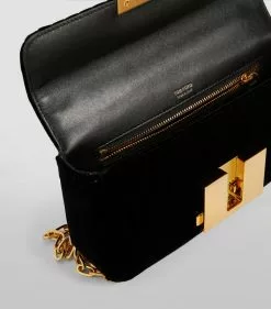 TOM FORD Quilted Velvet T Clasp Shoulder Bag u9000 Shoulder Bags 13 TOM FORD Quilted Velvet T Clasp Shoulder Bag u9000 Shoulder Bags -TOM FORD Shop tom ford quilted velvet t clasp shoulder bag 16454905 31894432 1000